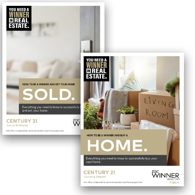 Free real estate guides for buyers and sellers from Zac Winner, REALTOR®, e-PRO®, PSA with CENTURY 21 Curran and Oberski.